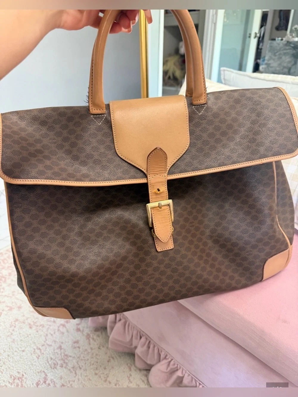 Celine Macadam Weekender Bag Travel Bag